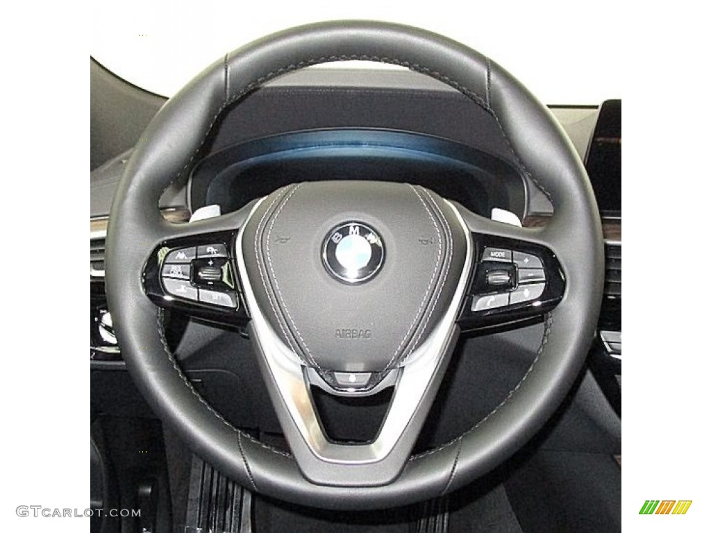 2019 6 Series 640i xDrive Gran Turismo - Mediterranean Blue Metallic / Black photo #22