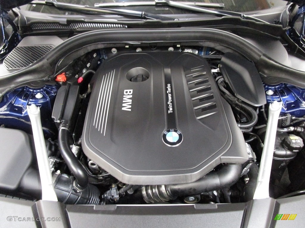 2019 6 Series 640i xDrive Gran Turismo - Mediterranean Blue Metallic / Black photo #29