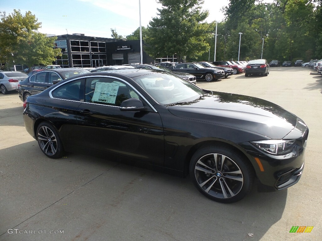 Black Sapphire Metallic 2020 BMW 4 Series 430i xDrive Coupe Exterior Photo #135005739