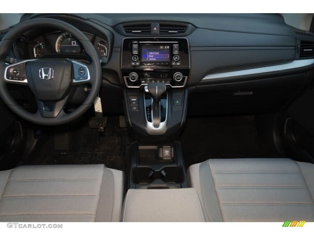 2019 CR-V LX - Basque Red Pearl II / Gray photo #9
