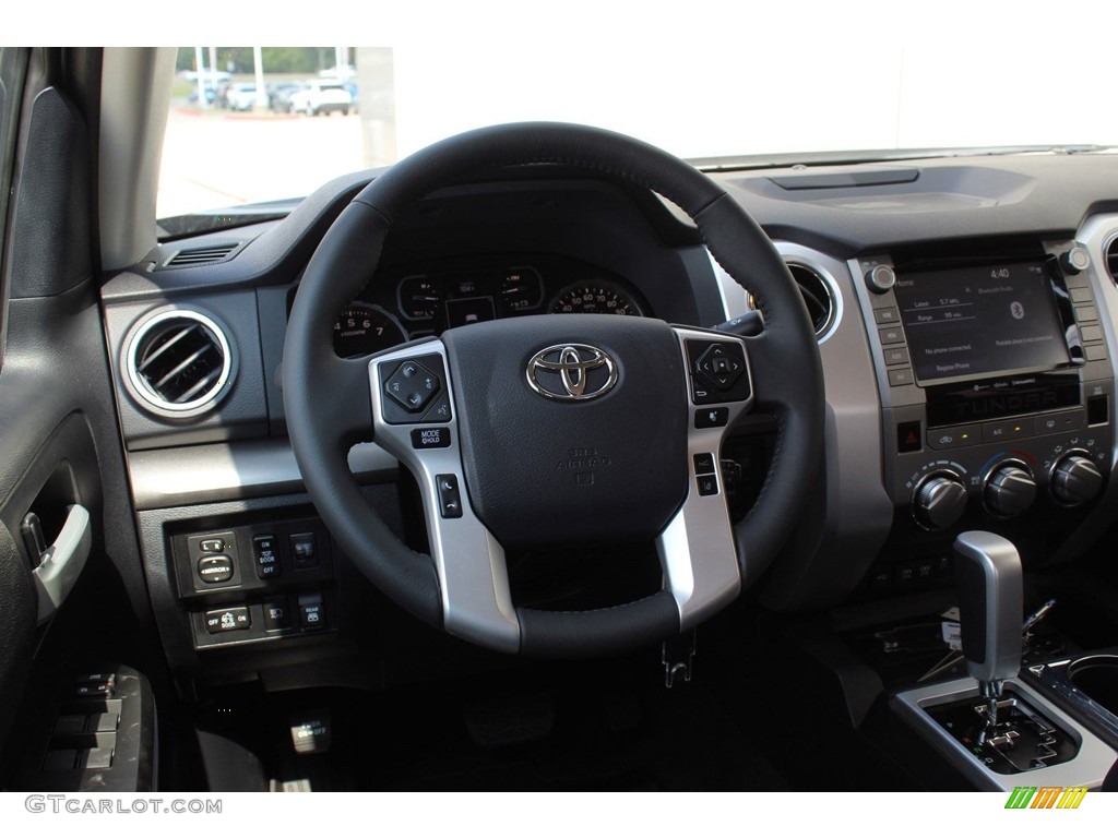 2020 Toyota Tundra TSS Off Road CrewMax Graphite Steering Wheel Photo #135006675