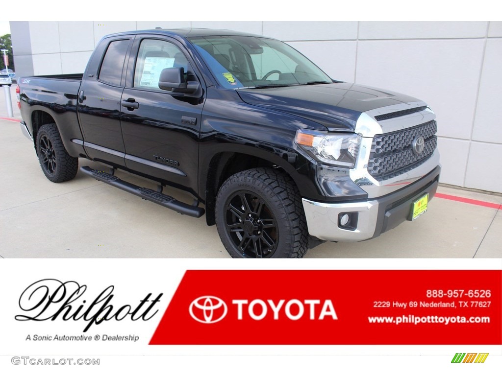 2020 Tundra TSS Off Road Double Cab - Midnight Black Metallic / Graphite photo #1
