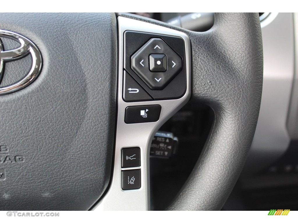 2020 Toyota Tundra TSS Off Road Double Cab Graphite Steering Wheel Photo #135006894