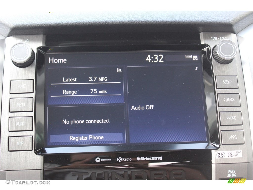 2020 Toyota Tundra TSS Off Road Double Cab Controls Photo #135006939