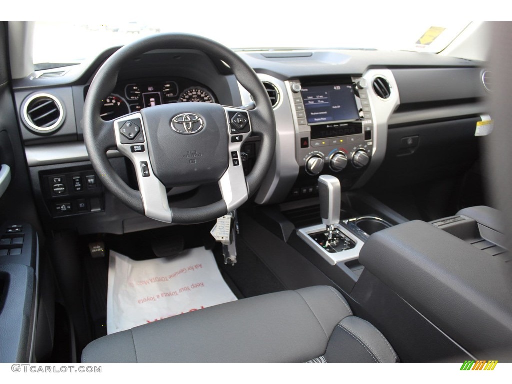 Graphite Interior 2020 Toyota Tundra TSS Off Road Double Cab Photo #135007005