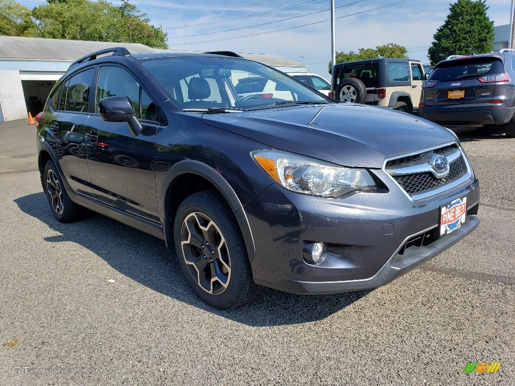 2014 XV Crosstrek 2.0i Limited - Dark Gray Metallic / Black photo #1