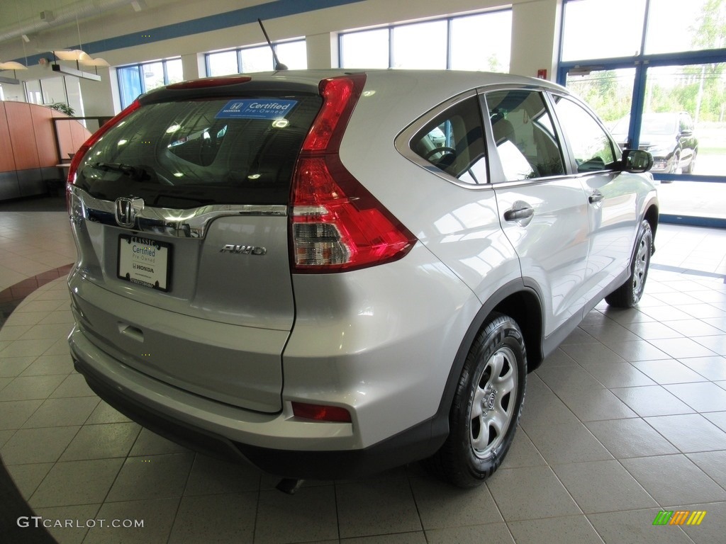 2016 CR-V LX AWD - Alabaster Silver Metallic / Black photo #7