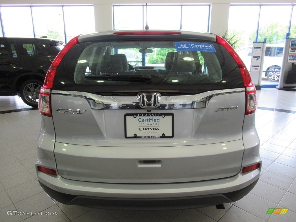 2016 CR-V LX AWD - Alabaster Silver Metallic / Black photo #8