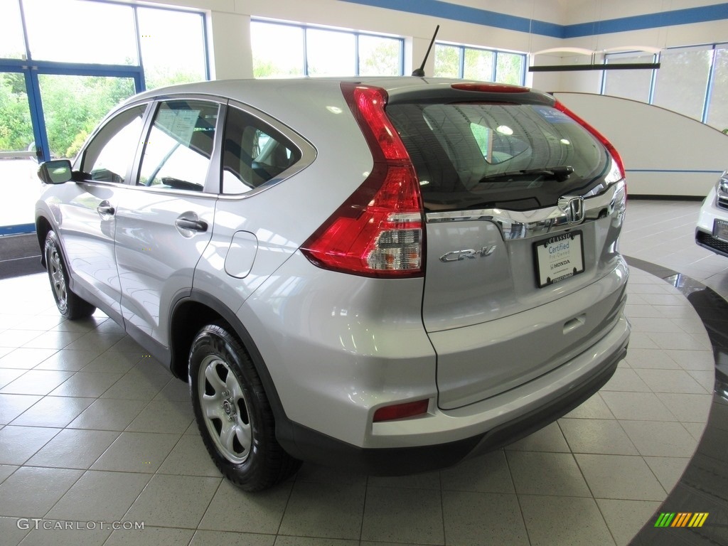 2016 CR-V LX AWD - Alabaster Silver Metallic / Black photo #9