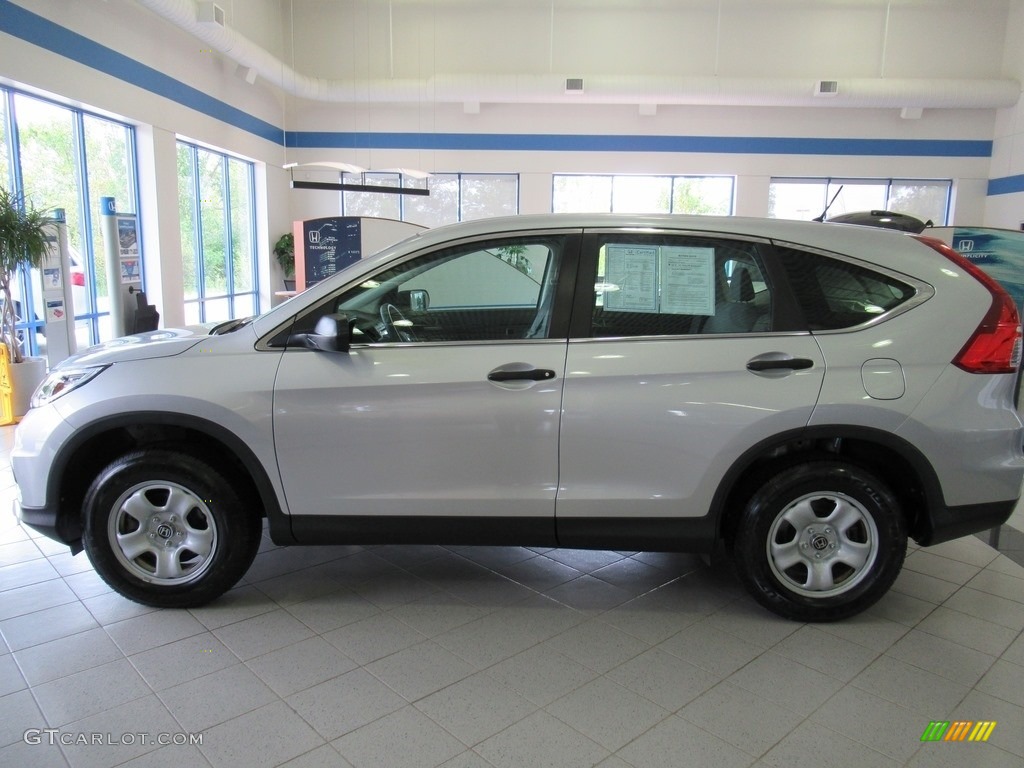 2016 CR-V LX AWD - Alabaster Silver Metallic / Black photo #10