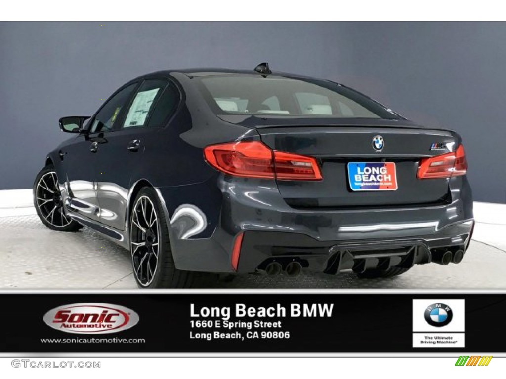 2019 M5 Competition - Singapore Gray Metallic / Silverstone photo #2
