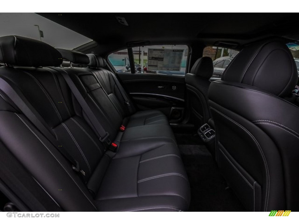 2020 Acura RLX Sport Hybrid SH-AWD Rear Seat Photo #135011200