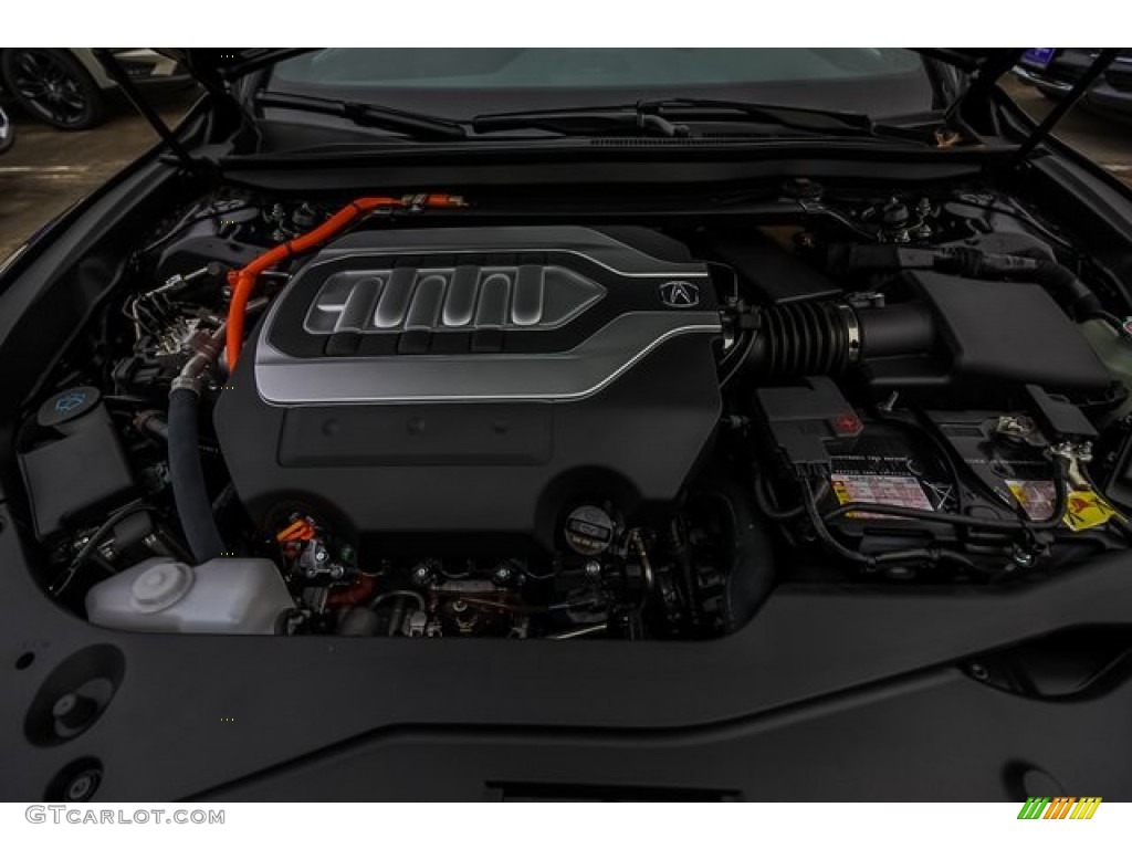 2020 Acura RLX Sport Hybrid SH-AWD 3.5 Liter SOHC 24-Valve i-VTEC V6 Gasoline/Electric Hybrid Engine Photo #135011267