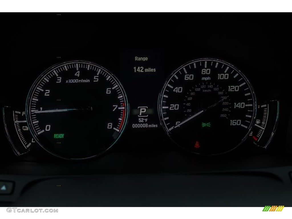 2020 Acura RLX Sport Hybrid SH-AWD Gauges Photo #135011522
