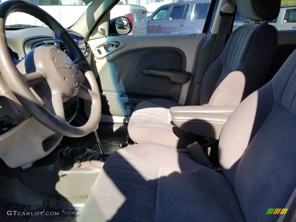 2004 PT Cruiser  - Electric Blue Pearlcoat / Taupe/Pearl Beige photo #9