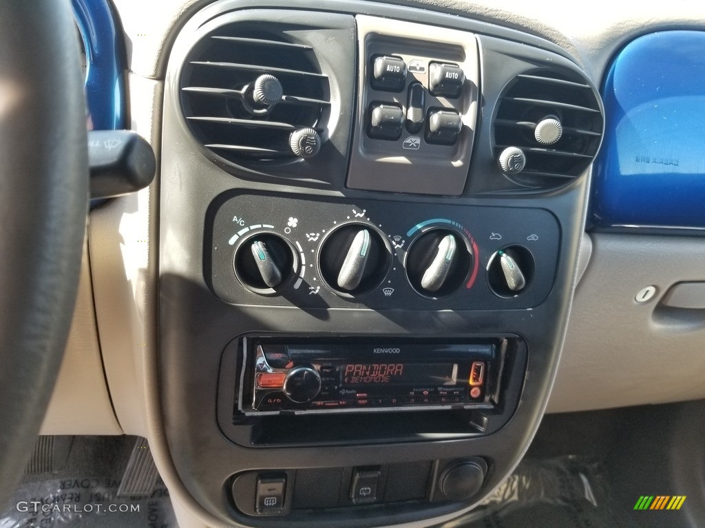 2004 PT Cruiser  - Electric Blue Pearlcoat / Taupe/Pearl Beige photo #11