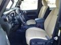 2020 Jeep Wrangler Black/Heritage Tan Interior Front Seat Photo