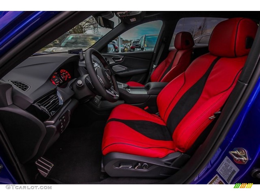 Red Interior 2020 Acura RDX A-Spec AWD Photo #135012694