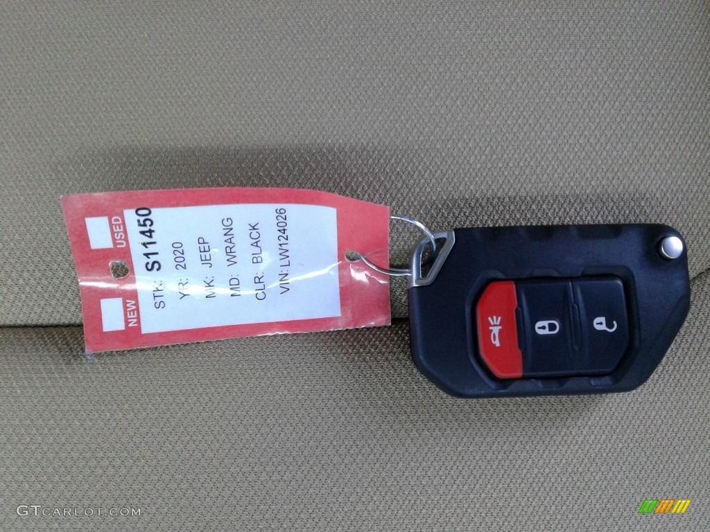 2020 Jeep Wrangler Sport 4x4 Keys Photo #135012766