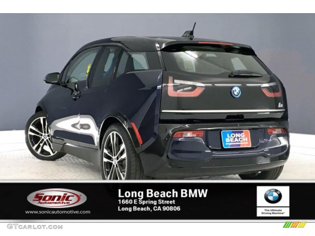 2019 i3 S with Range Extender - Imperial Blue Metallic / Deka Dark Cloth photo #2