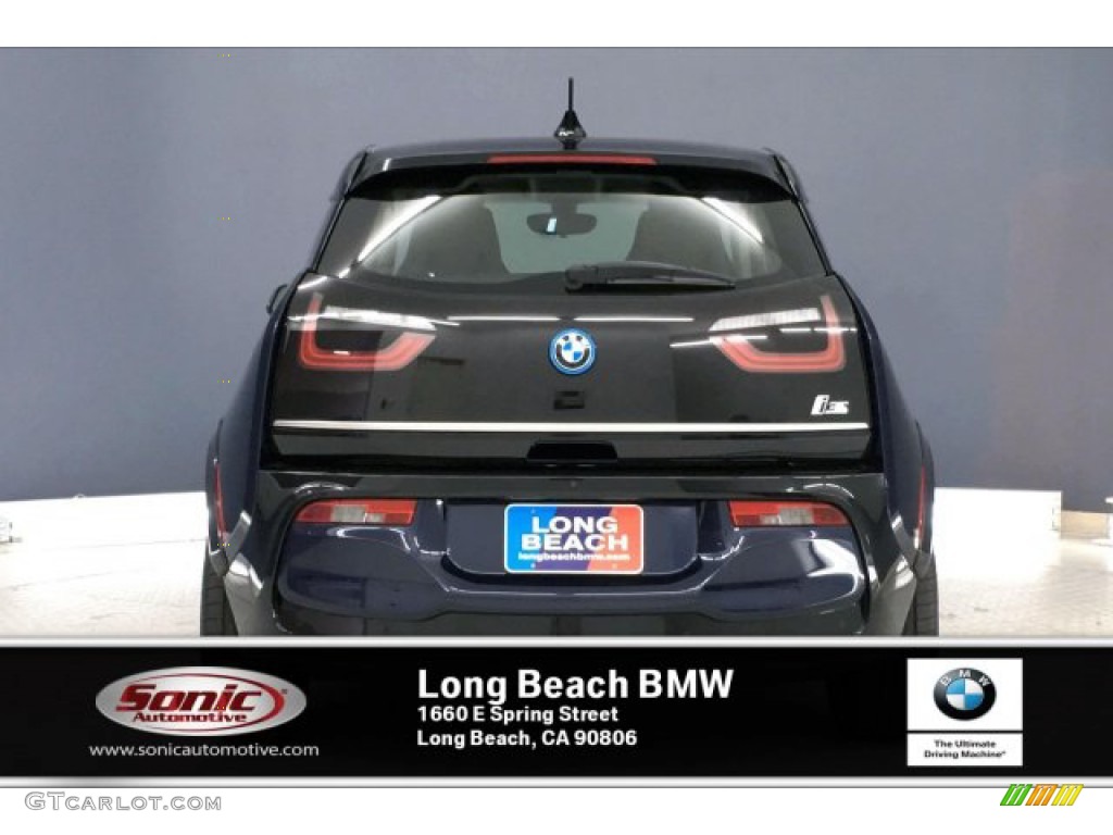 2019 i3 S with Range Extender - Imperial Blue Metallic / Deka Dark Cloth photo #3