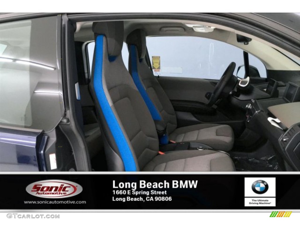 2019 i3 S with Range Extender - Imperial Blue Metallic / Deka Dark Cloth photo #7