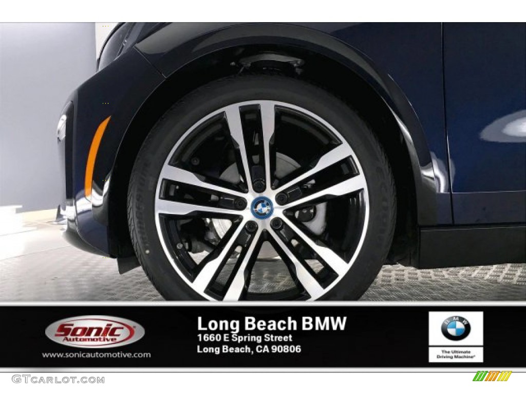 2019 i3 S with Range Extender - Imperial Blue Metallic / Deka Dark Cloth photo #9