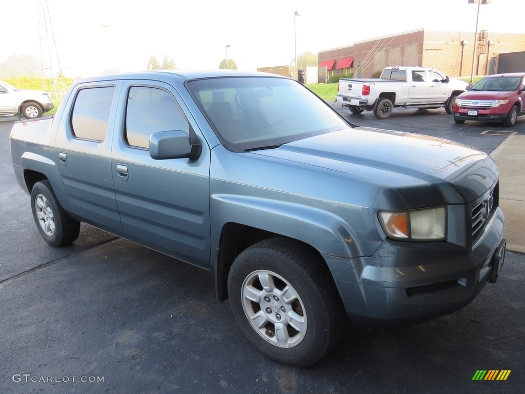 2006 Ridgeline RTS - Steel Blue Metallic / Gray photo #2