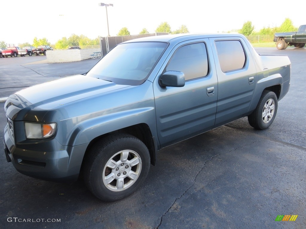 2006 Ridgeline RTS - Steel Blue Metallic / Gray photo #6