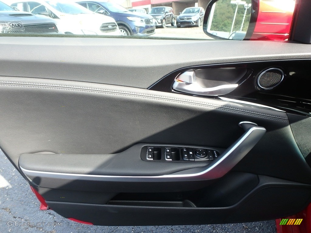 2019 Kia Stinger 2.0L AWD Black Door Panel Photo #135017121