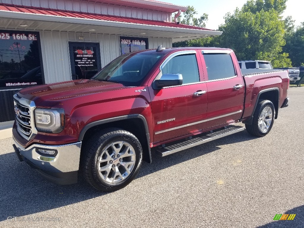 Crimson Red Tintcoat GMC Sierra 1500