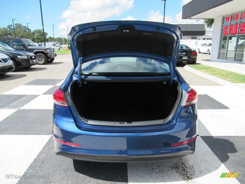 2017 Elantra Value Edition - Lakeside Blue / Black photo #5
