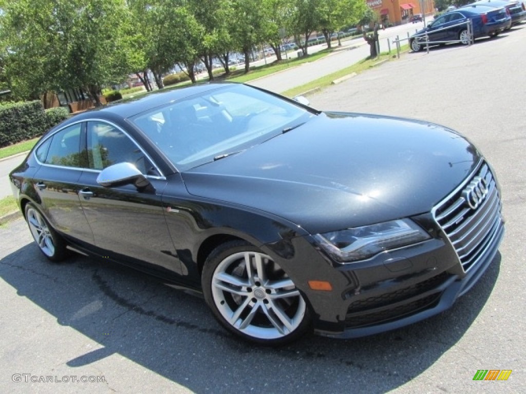 2012 A7 3.0T quattro Prestige - Brilliant Black / Black photo #3