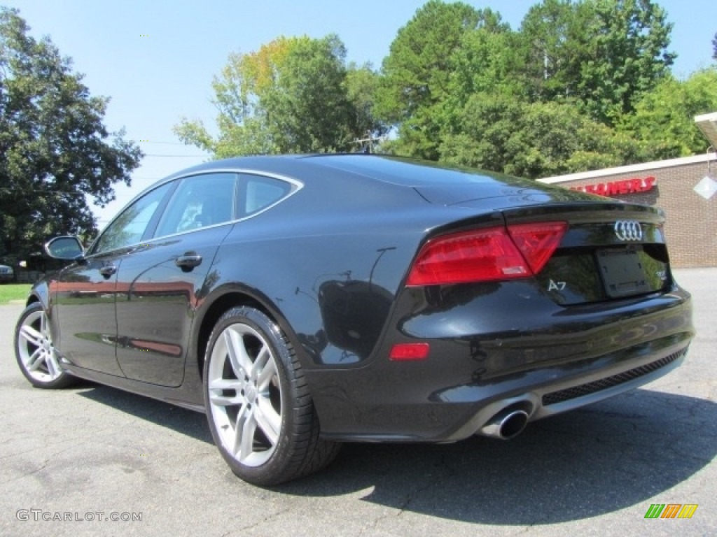 2012 A7 3.0T quattro Prestige - Brilliant Black / Black photo #8