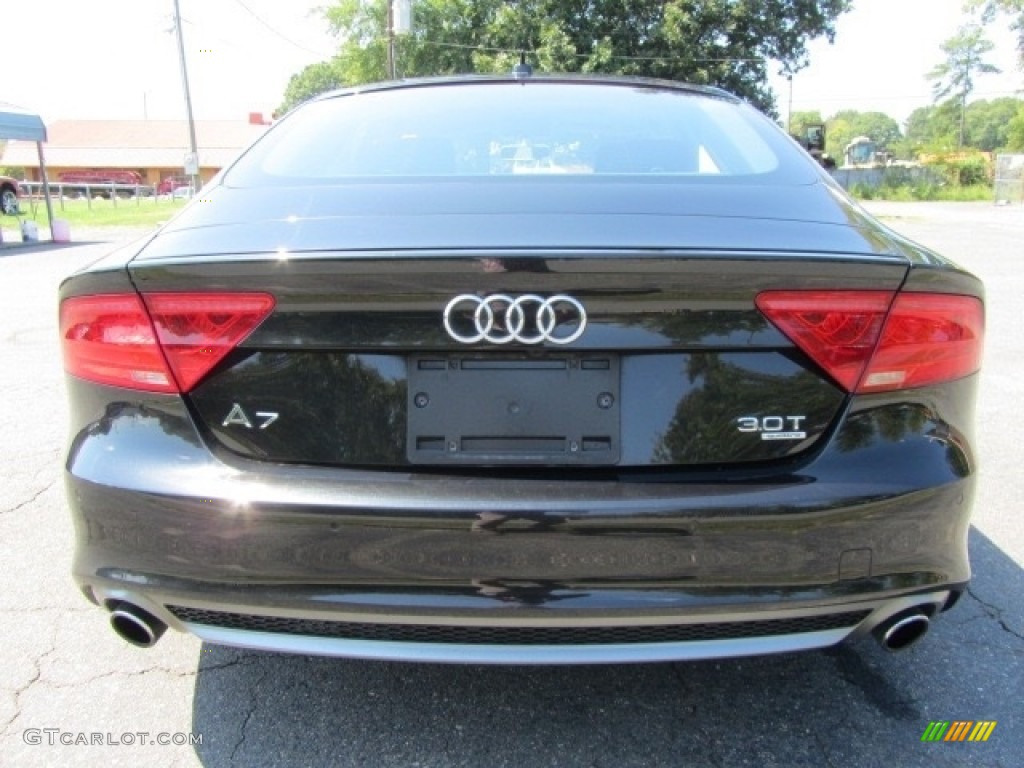 2012 A7 3.0T quattro Prestige - Brilliant Black / Black photo #9