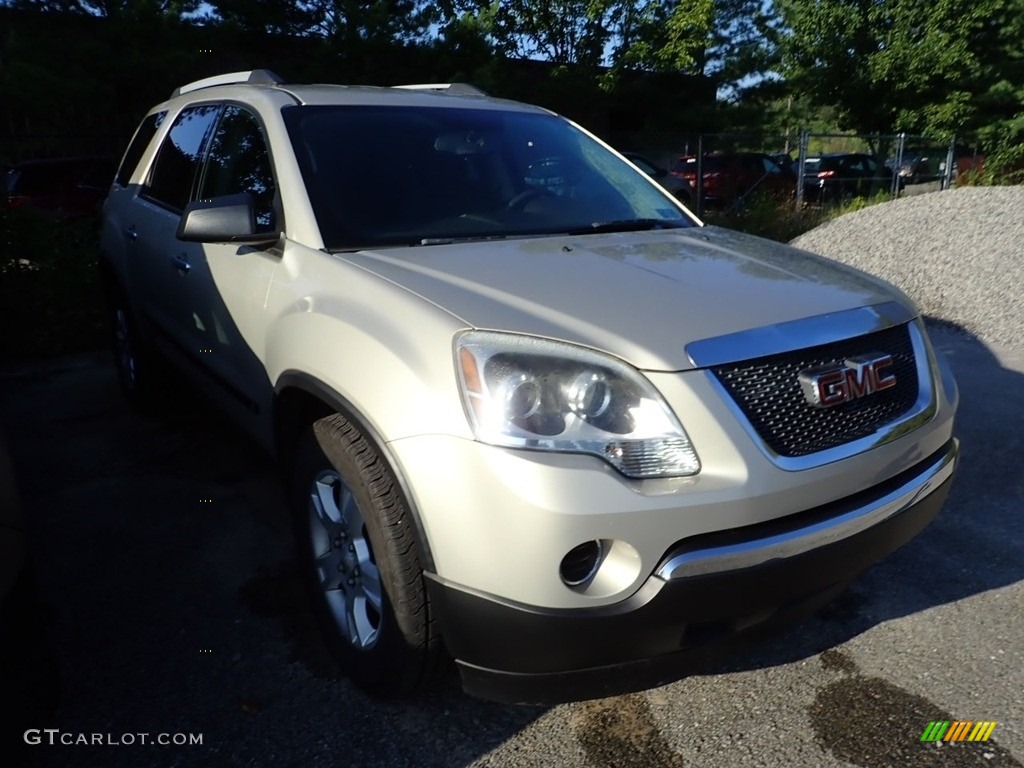 2010 Acadia SL - Gold Mist Metallic / Ebony photo #4