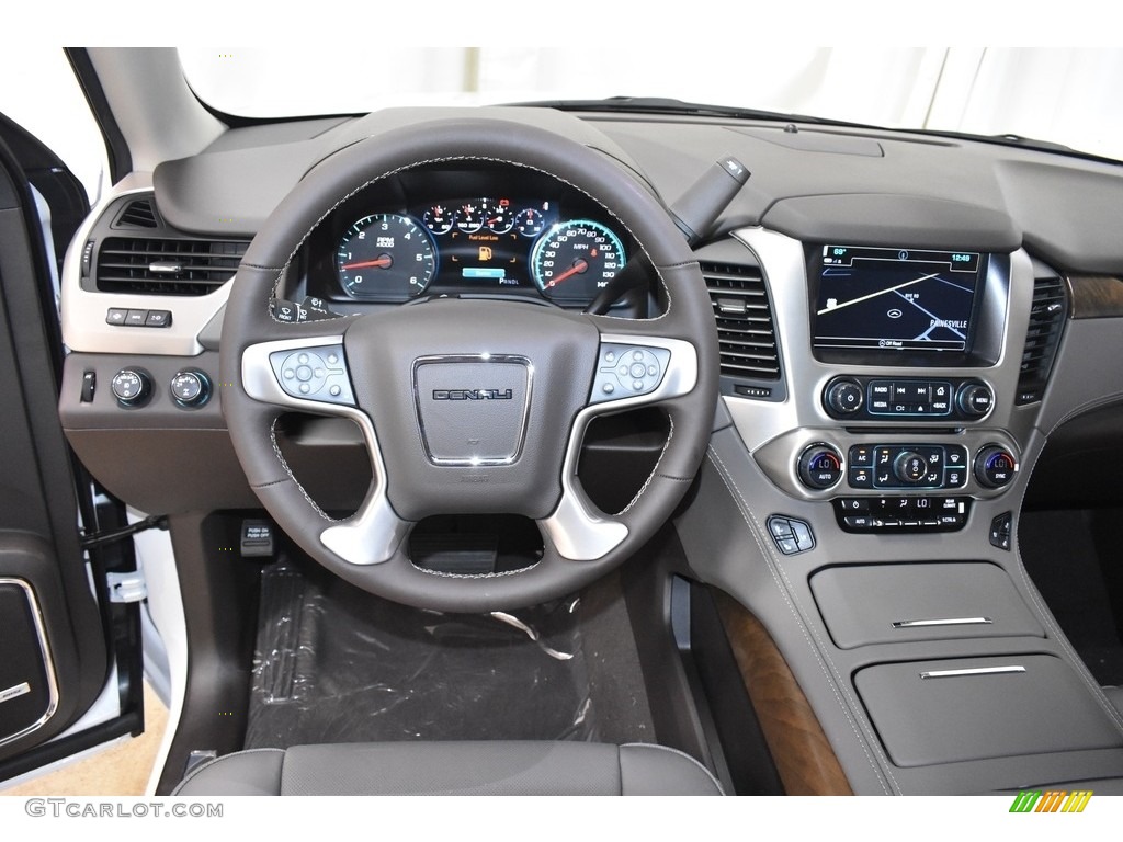 2020 GMC Yukon XL Denali 4WD Cocoa/­Dark Atmosphere Dashboard Photo #135024051