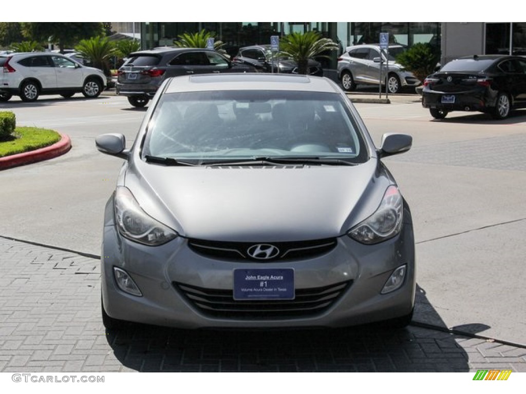 2013 Elantra Limited - Desert Bronze / Gray photo #2