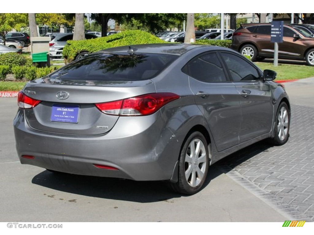2013 Elantra Limited - Desert Bronze / Gray photo #7