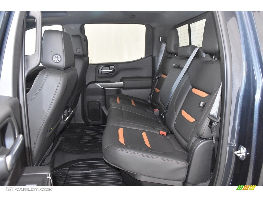 Jet Black Interior 2019 GMC Sierra 1500 AT4 Crew Cab 4WD Photo #135024945