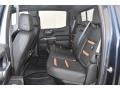 2019 GMC Sierra 1500 Jet Black Interior Rear Seat Photo
