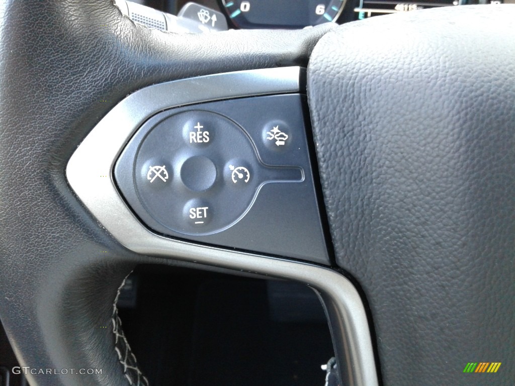 2019 Chevrolet Suburban LT Jet Black Steering Wheel Photo #135025203