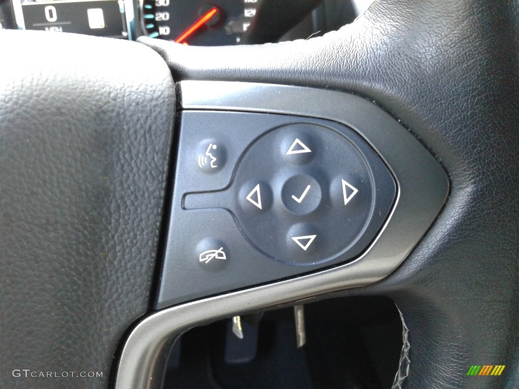 2019 Chevrolet Suburban LT Jet Black Steering Wheel Photo #135025221