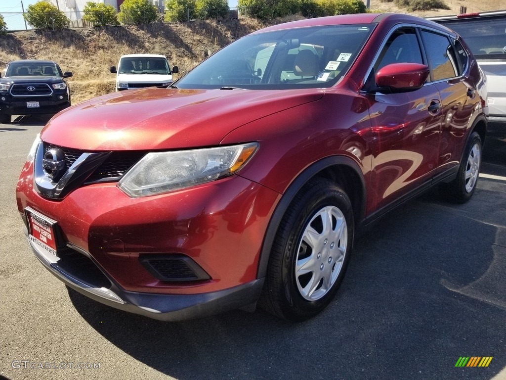 2016 Rogue S - Cayenne Red / Almond photo #2