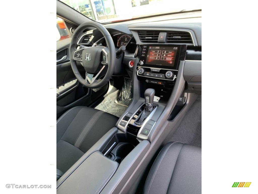 2019 Civic Sport Sedan - Rallye Red / Black photo #28