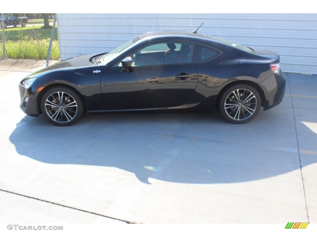 2013 FR-S Sport Coupe - Raven Black / Black/Red Accents photo #6