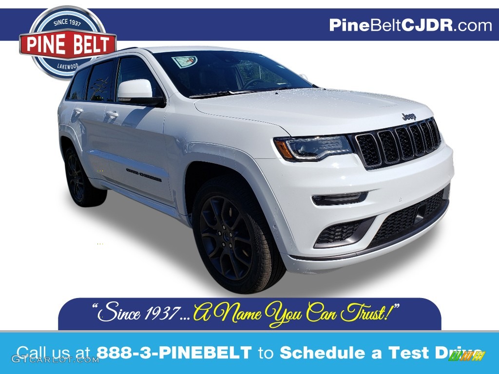 Bright White Jeep Grand Cherokee