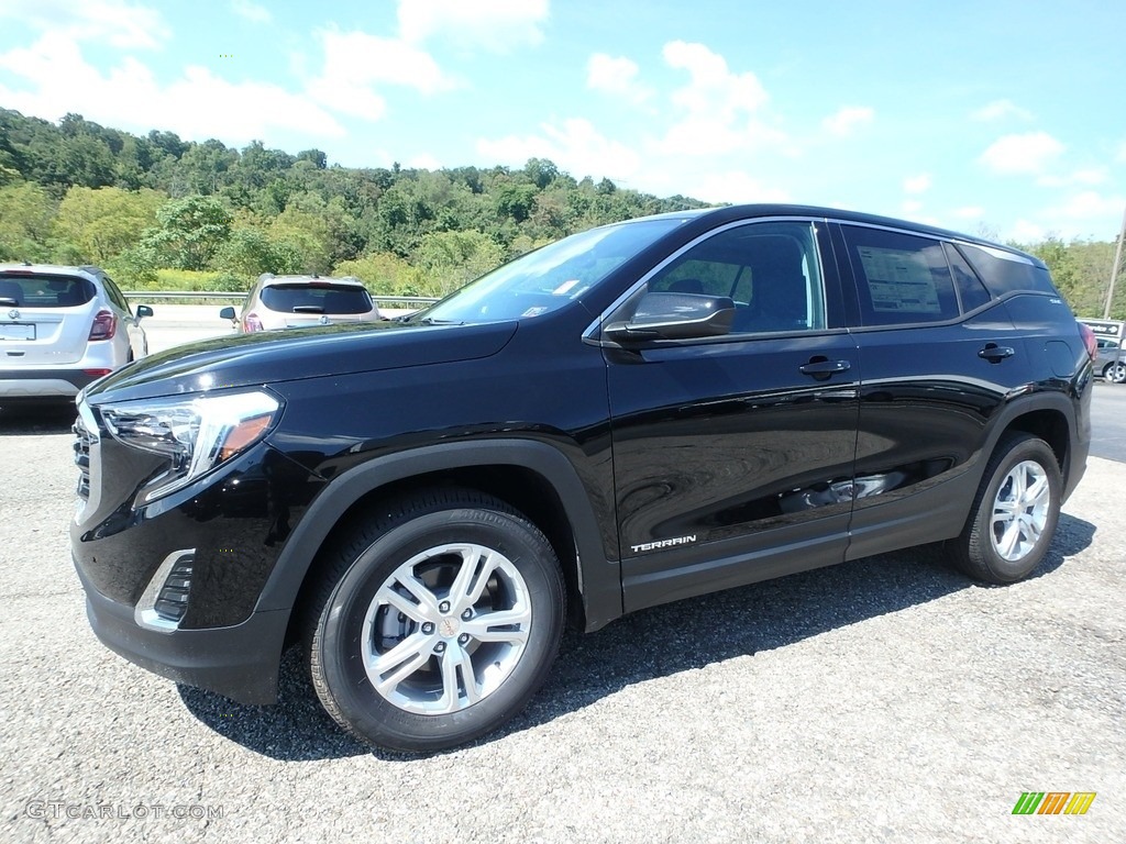 2019 Terrain SLE AWD - Ebony Twilight Metallic / Jet Black photo #1