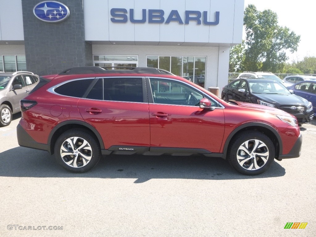 Crimson Red Pearl 2020 Subaru Outback 2.5i Limited Exterior Photo #135029769