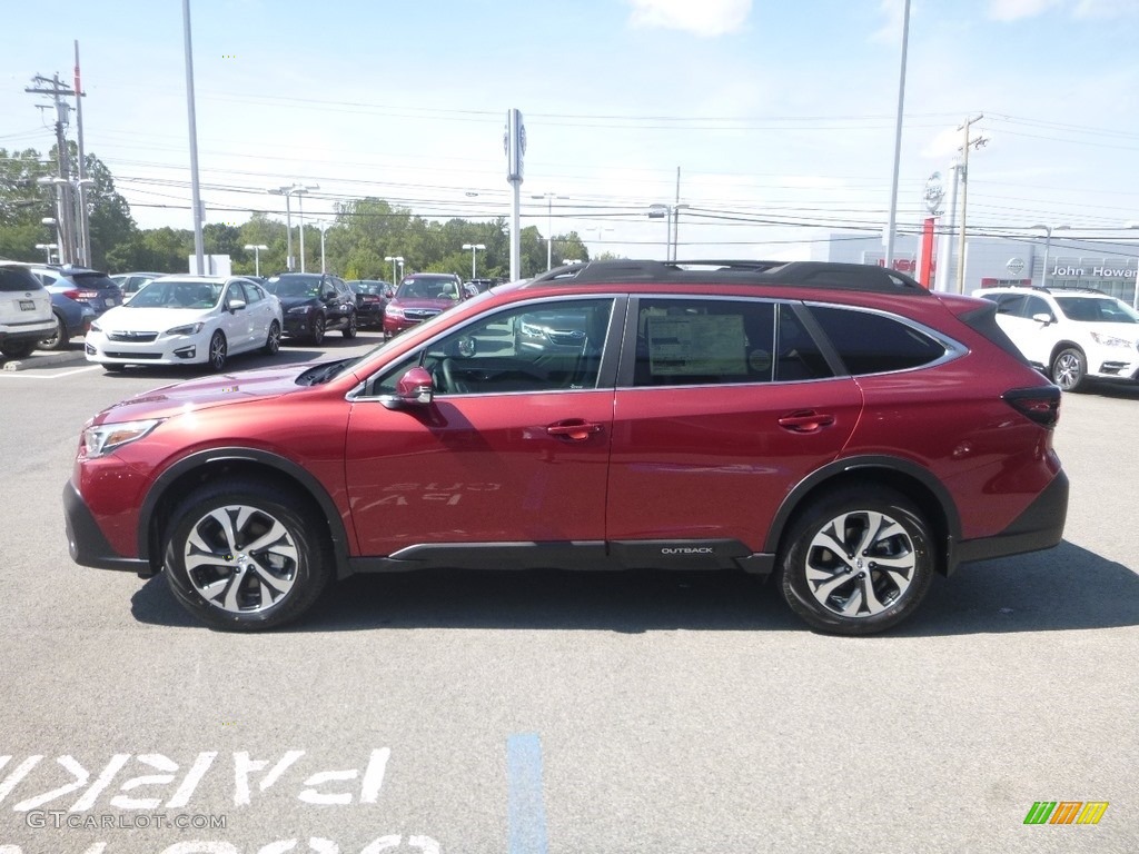 Crimson Red Pearl 2020 Subaru Outback 2.5i Limited Exterior Photo #135029820